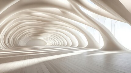 Obraz premium Abstract Modern Architecture Interior Design.