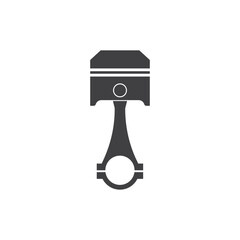Piston icon flat design