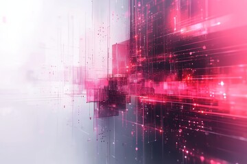 Naklejka premium abstract technology background, Generative AI