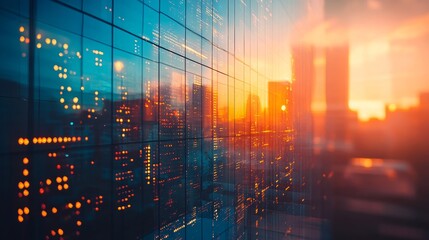 Abstract business background, Generative AI