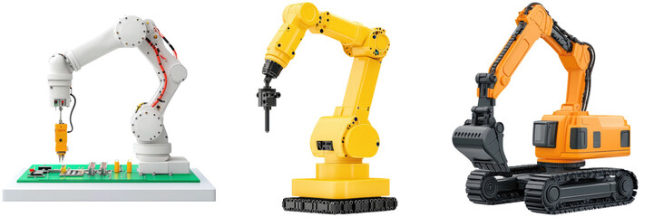 Modern Industrial Robots for Automation and Manufacturing Process