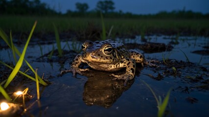 Midnight Marvels: The Gopher Frog's Enigmatic Nocturnal Life