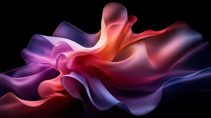 Abstract Colorful Swirls: A Symphony of Hues