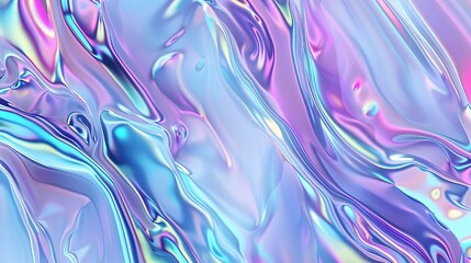 Obraz premium Fantasy_planet_holographic_fantasy_texture_backgrou