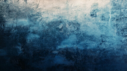 Obraz premium Dark Moody Grunge Texture with Blue Hues – Background for Luxury Branding or Posters