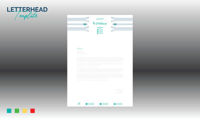 Obraz premium letterhead for any best company use