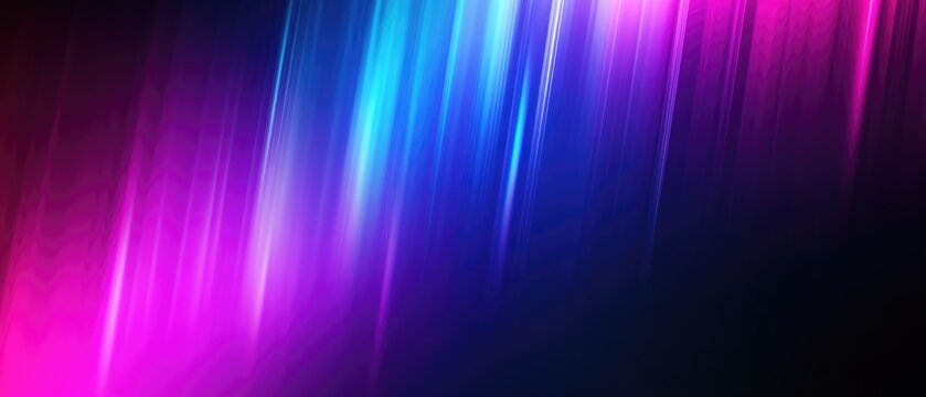 Abstract neon gradient background blending electric blue, violet, and hot pink hues with smooth blur effects, ideal for mobile app interfaces, advertising campaigns, and music event promotions. 