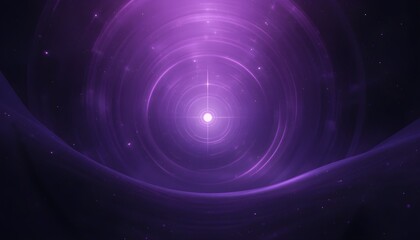 Futuristic Abstract Purple Light Waves Background – Smooth Glowing Neon Gradient with Dynamic Motion Effects in a Sci-Fi Inspired Night Sky