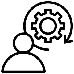 Obraz premium Effort Icon