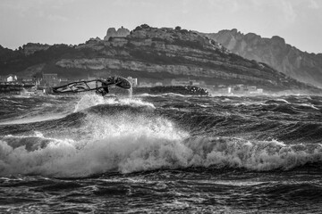 Surfeur en cation
