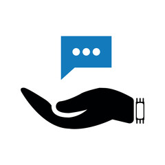 Positive feedback icon.