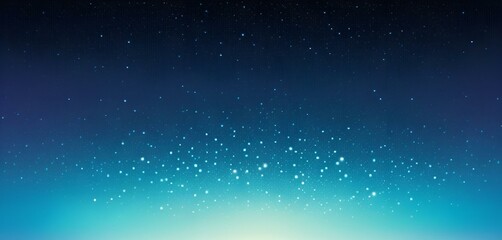 Blue background image, gradation, light, spatial stereoscopic banner texture