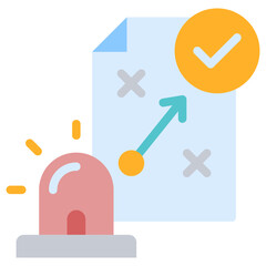 Emergency Plan Icon
