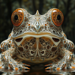 fractal frog