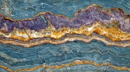 Stunning Close-up of Multicolored Stone Texture: Abstract Nature Background, Geology, Marble, Onyx, and Quartz Formations
