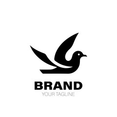 Fototapeta premium Gull Logo. Gull Logo Design. Gull Logo Brand. Gull Logo Vector Design Isolated on White Background