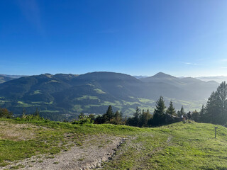 mountain landscape in summer