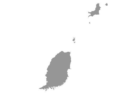 gray theme malta country map