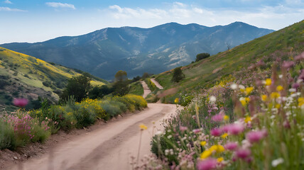 road in the mountains