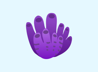 Illustration of an Vibrant Coral Reef 