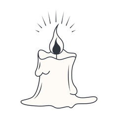 Hand Drawn Mystical Celestial with Seamless Pattern Design. Isolated Vector Illustration.