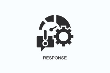 Response Icon Or Logo Isolated Illustration