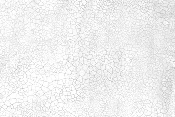 Old cracked concrete wall light white background