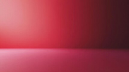 Elegant red gradient background with a flawless transition from deep red to light red. Great for text and product display
