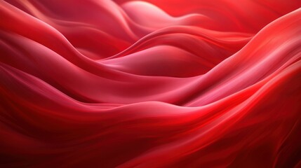 Obraz premium High-quality red gradient background with a smooth flow from dark to bright red. Perfect for creative designs and overlays