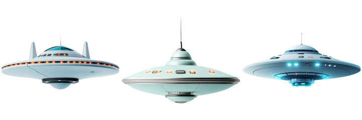 Futuristic Spaceships with Unique Designs and Features