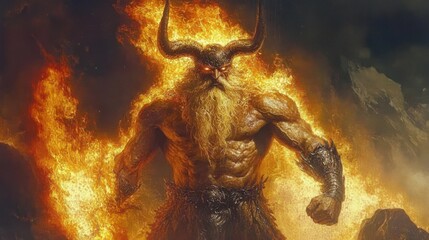 surtr fire giant jotunn in norse mythology