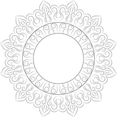 Its a Beautiful Mandala Design.