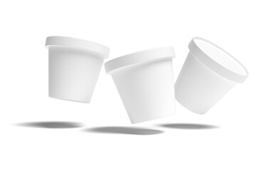 Paper cup or jar mockup