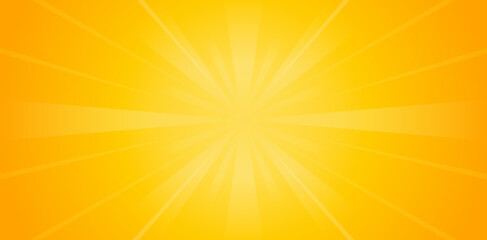 Obraz premium Sunburst gradient orange yellow background material for ecommerce sign retail shopping, advertisement business agency, ads campaign marketing, backdrop space, landing pages, header web, motion animate