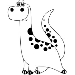 coloring dinosaur for kids