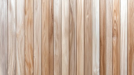 Fototapeta premium Light Brown Vertical Wooden Panel Background Texture