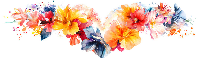 Vibrant floral arrangement featuring diverse colorful flowers and artistic design.