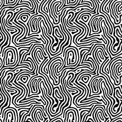 Fototapeta premium Creative ethnic style vector seamless pattern. Unique geometric vector swatch