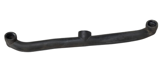 A plastic pipe is part of the vehicle’s fuel system, which supplies gasoline under pressure to the cylinders of car engine. Spare parts for sale in auto service.