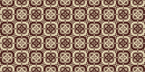 Decorative seamless pattern brown and vanila color for background or wallpaper, decorative background jpg.