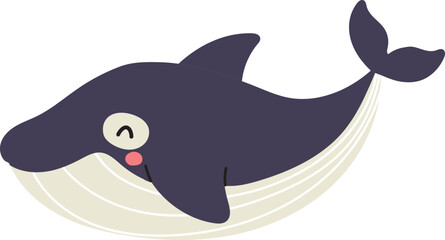 Orca Cartoon Illustration