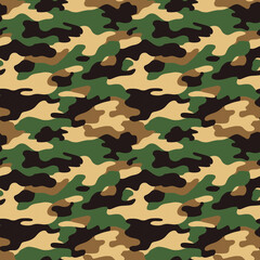 Fototapeta premium texture military camouflage repeats seamless army