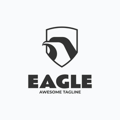 Eagle Line Art Logo