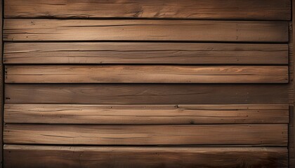 Fototapeta premium Rustic Wooden Background, Brown Plank Texture, Vintage Style