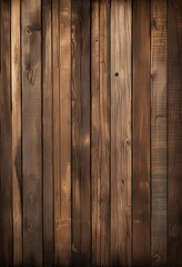 Fototapeta premium Rustic Wooden Background, Brown Plank Texture, Vintage Style