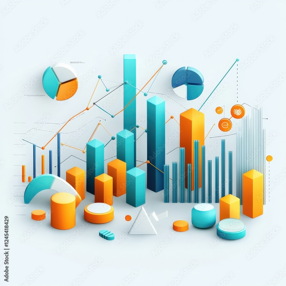 Poster a clean infographic-style rendering of successful ad click rates.