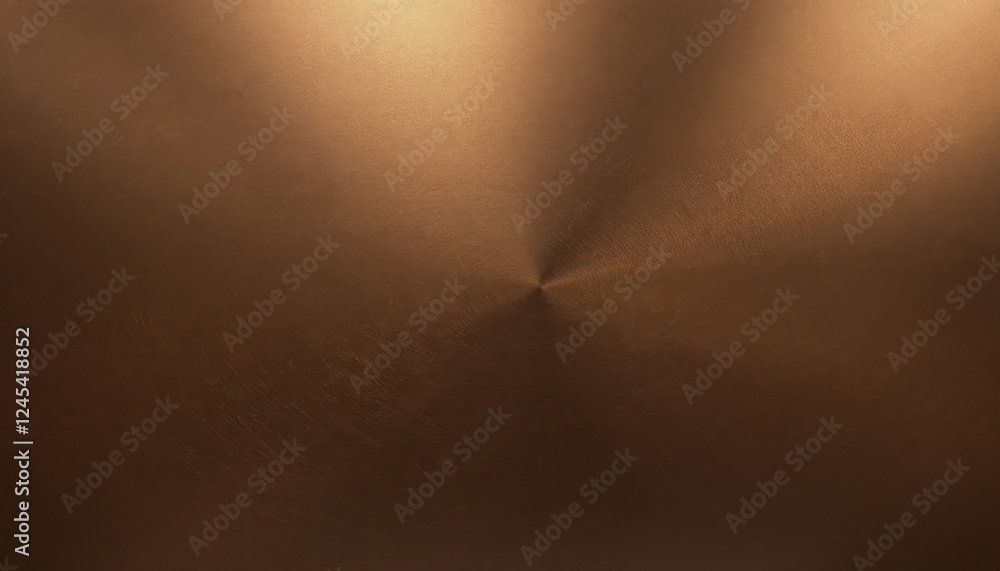 Poster abstract metallic copper texture with radial pattern and warm glow