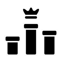 Podium Solid Icon