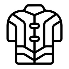 Jacket Race Line Icon