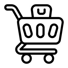 Trolley Line Icon